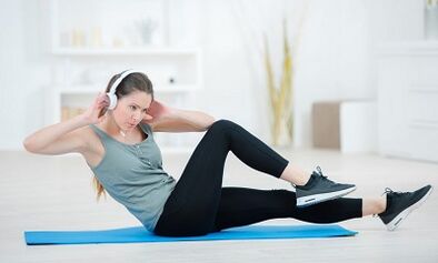 pratimai svorio metimui