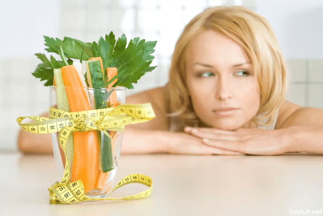 bloga sveikata dėl griežtų dietų